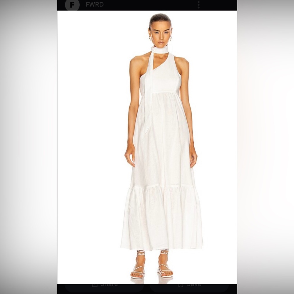 NWT Zimmermann Juliette Tie Neck Dress in size Medium